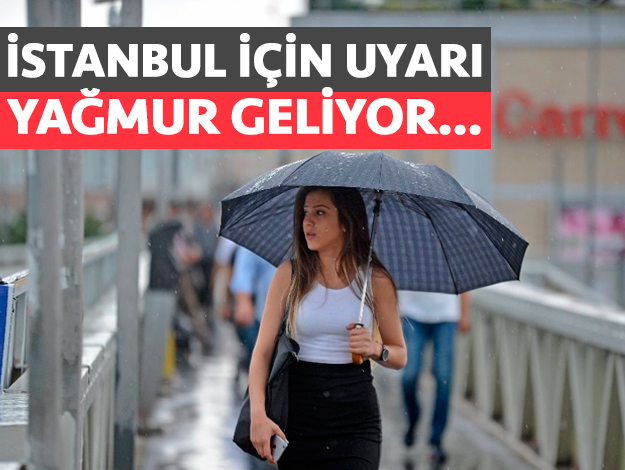 istanbul a yagmur yagacak meteoroloji tarihi verdi