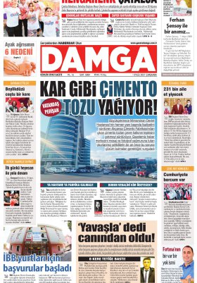 DAMGA Gazetesi - 01.09.2021 Sayfaları