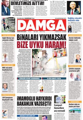 DAMGA Gazetesi - 03.07.2021 Sayfaları