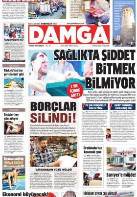 DAMGA Gazetesi - 04.05.2022 Sayfaları