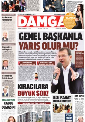 DAMGA Gazetesi - 05.05.2022 Sayfaları