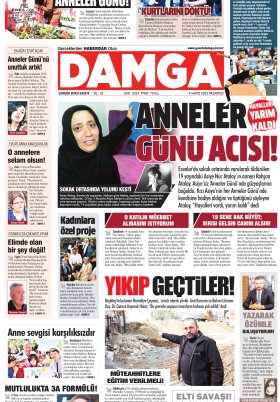 DAMGA Gazetesi - 09.05.2022 Sayfaları