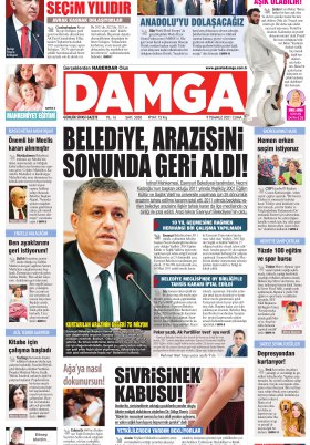 DAMGA Gazetesi - 09.07.2021 Sayfaları