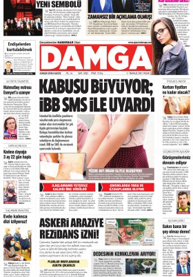 DAMGA Gazetesi - 11.07.2021 Sayfaları