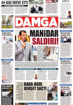 DAMGA Gazetesi - 15.08.2021 Sayfaları