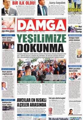 DAMGA Gazetesi - 20.08.2021 Sayfaları