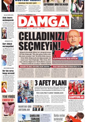 DAMGA Gazetesi - 22.05.2022 Sayfaları