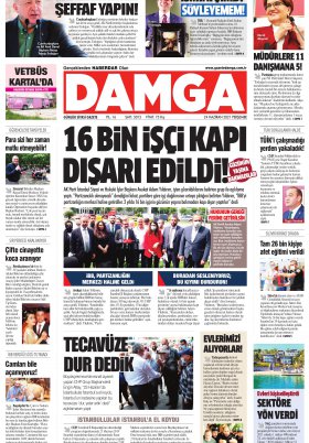 DAMGA Gazetesi - 24.06.2021 Sayfaları