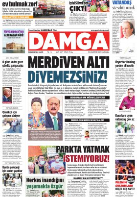 DAMGA Gazetesi - 25.08.2021 Sayfaları