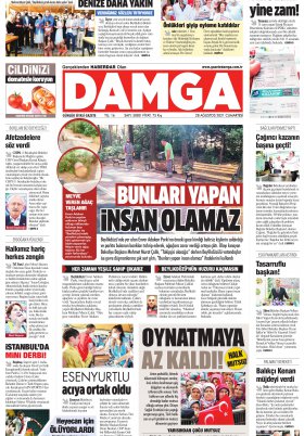 DAMGA Gazetesi - 28.08.2021 Sayfaları