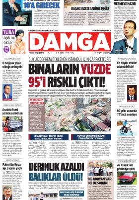 DAMGA Gazetesi - 29.06.2021 Sayfaları
