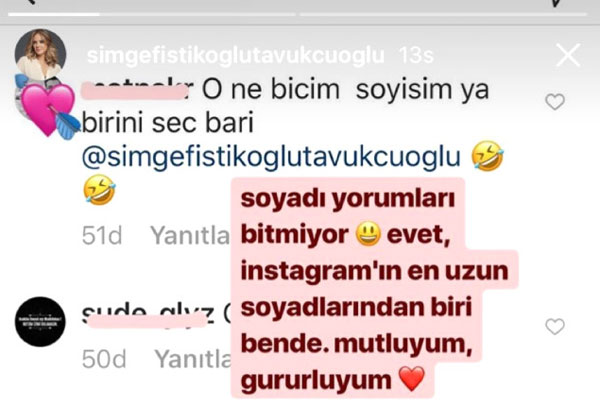 Simge Fıstıkoğlu Tavukçuoğlu instagram