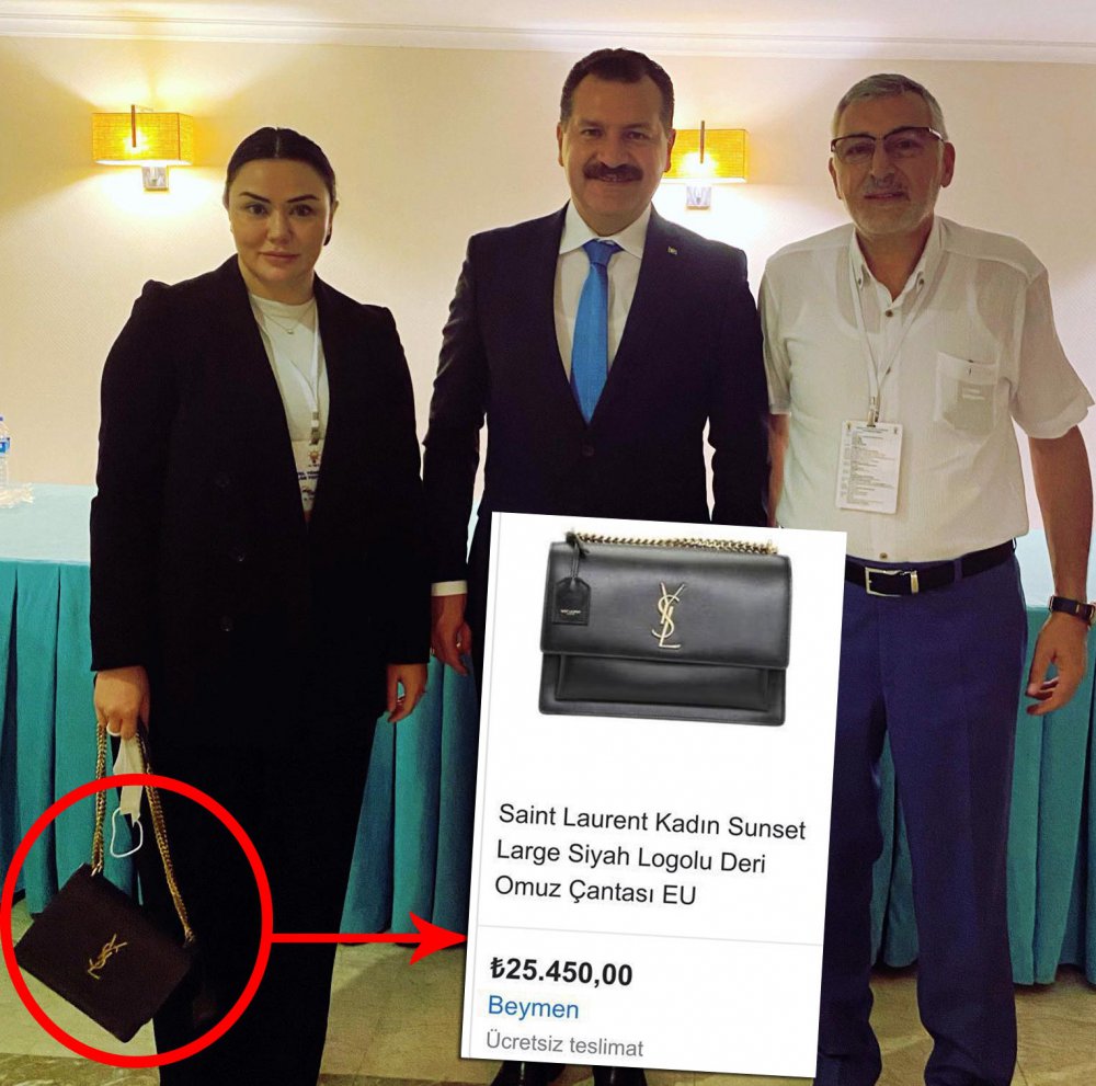  Pınar Turhanoğlu'nun çantası