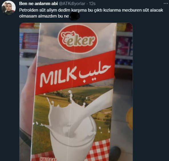 eker arapça süt