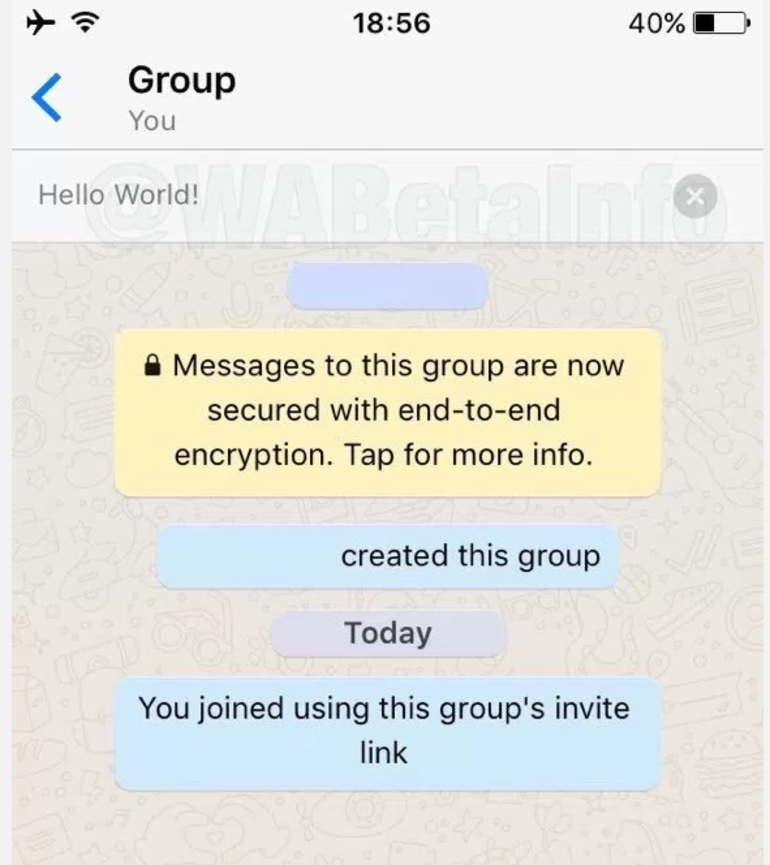 whatsapp grup açıklaması
