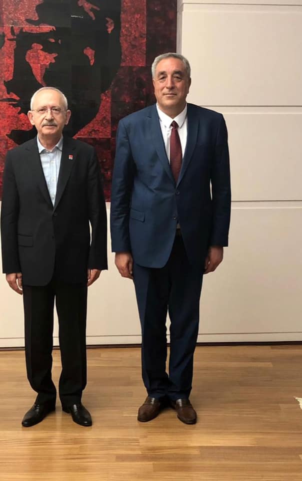 CHP Lideri Kemal Kılıçdaroğlu ve Tuzlukçu Belediye Başkanı Nurettin Akbuğa