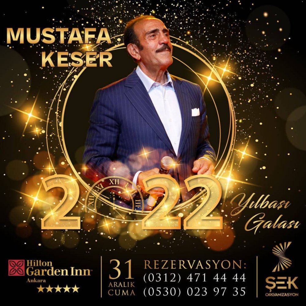 2022 Mustafa Keser Yılbaşı programı (konseri)