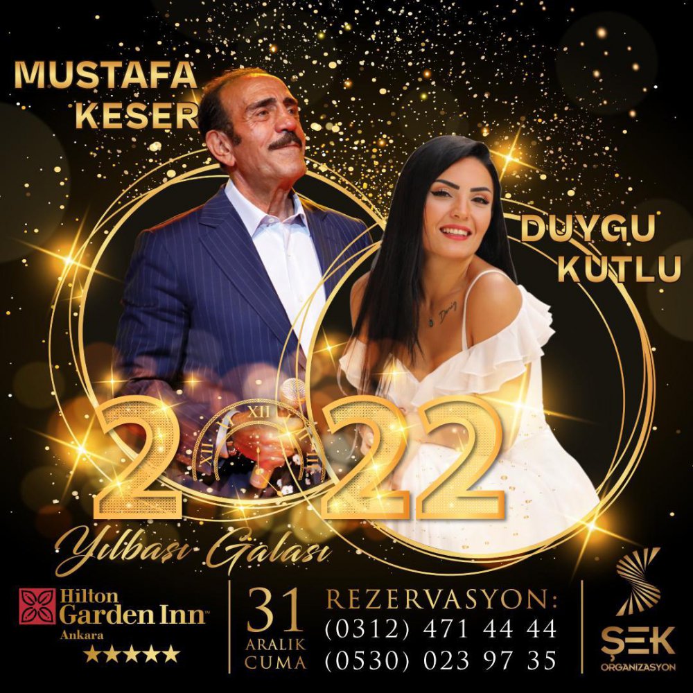 2022 Mustafa Keser Yılbaşı programı (konseri)