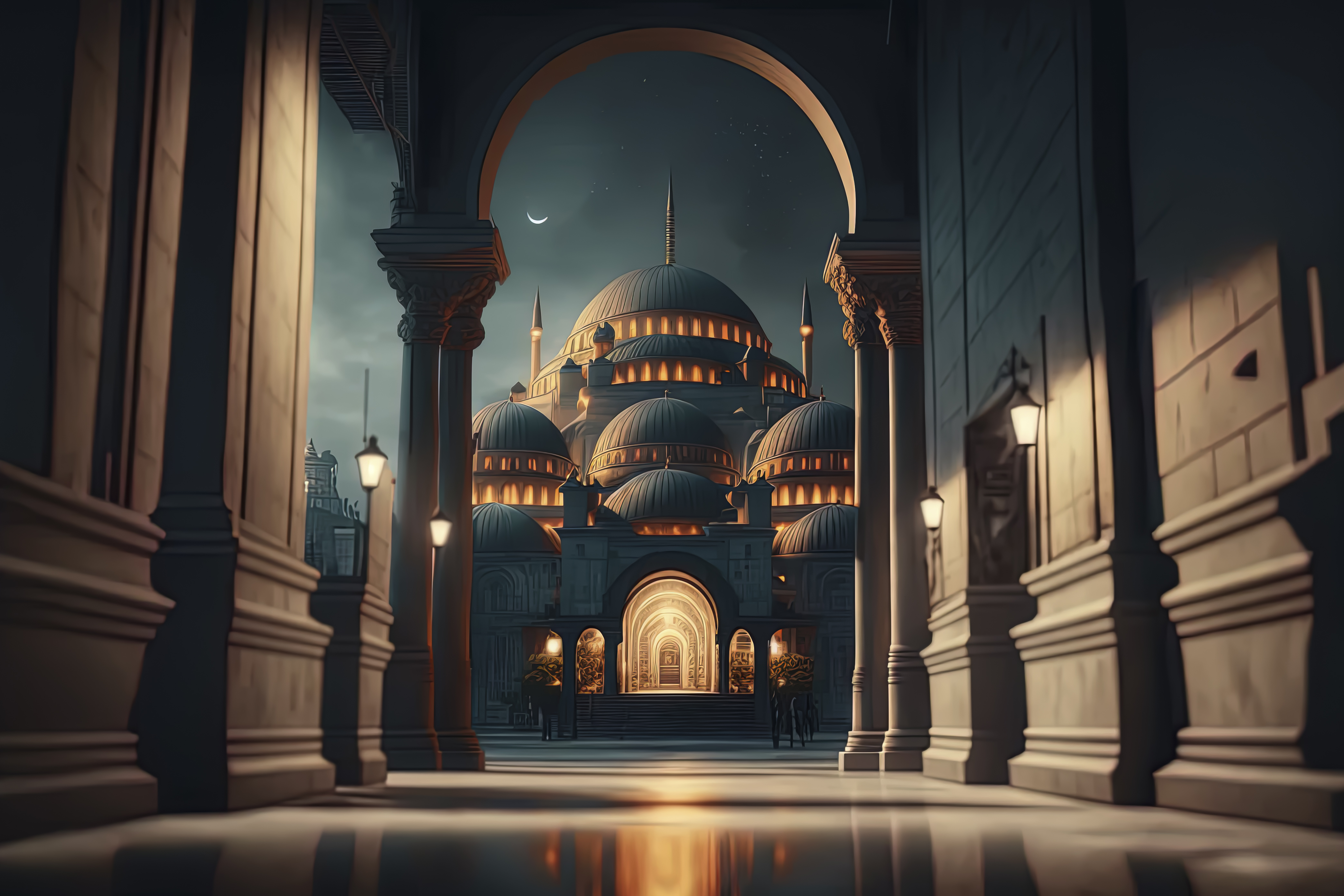 2023-resimli-ramazan-mesajlari-amazing-architecture-design-muslim-mosque-ramadan-aigenerated